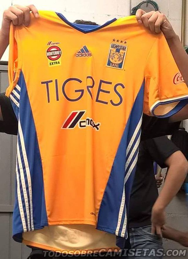 Imagen de la que sería la nueva playera titular de Tigres UANL