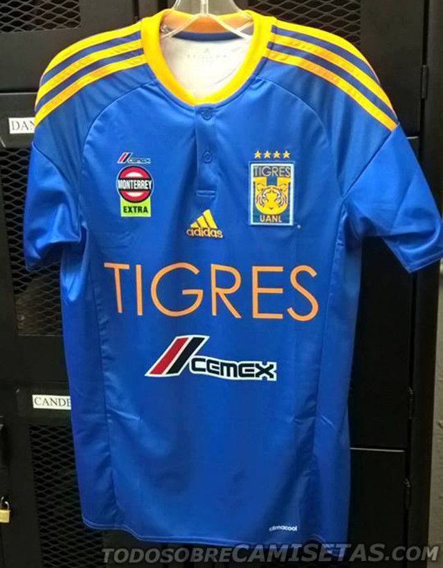 Imagen de la que sería la nueva playera de visita de Tigres UANL