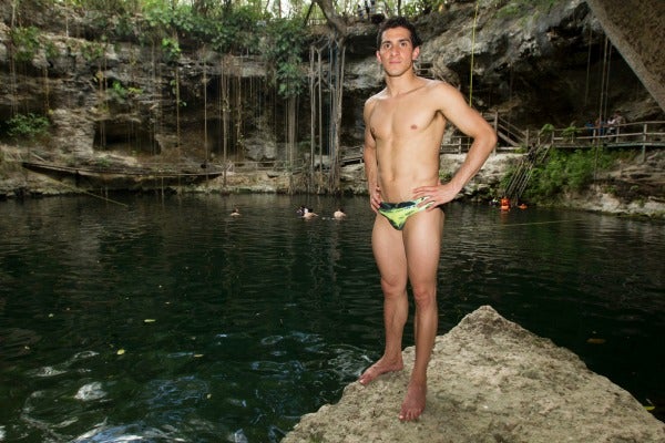 Rommel en el cenote yucateco XCanche