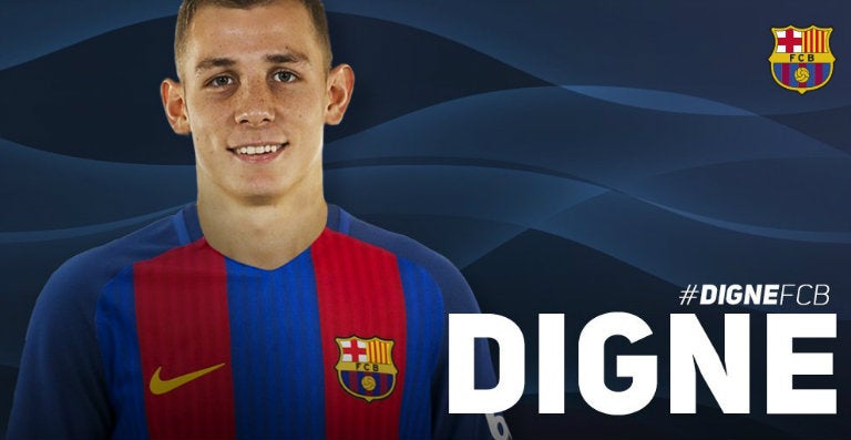 Lucas Digne, nuevo jugador del Barcelona