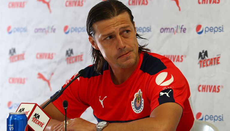 Matías Almeyda habla en conferencia de prensa 