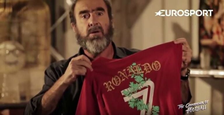 Cantona, durante uno de sus videos 