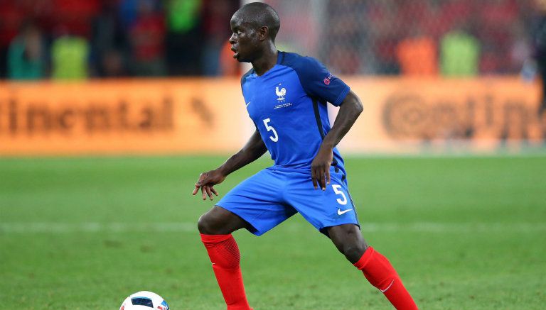 N'Golo Kanté durante la Euro 2016