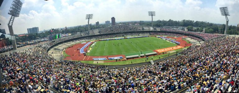 Vista panorámica de C.U. en el Pumas vs Chivas