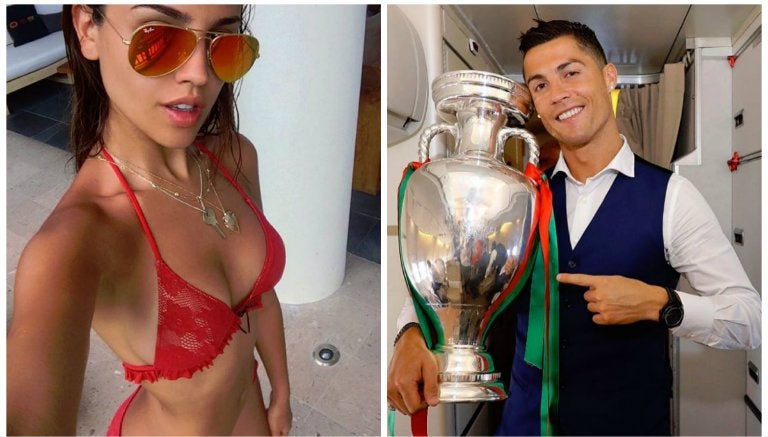 Eiza y Cristiano habrían coincidido en Ibiza