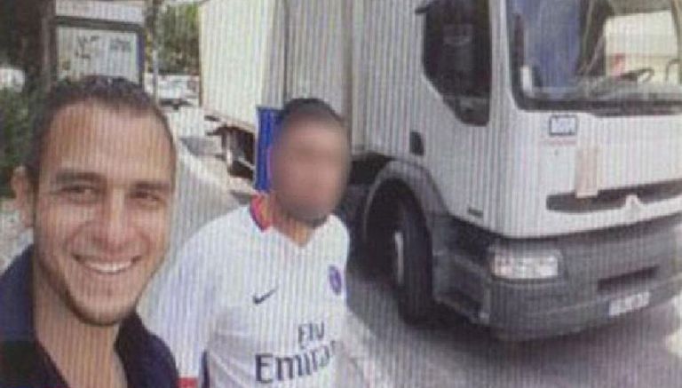 Selfie del terrorista que mató a 84 personas en Niza