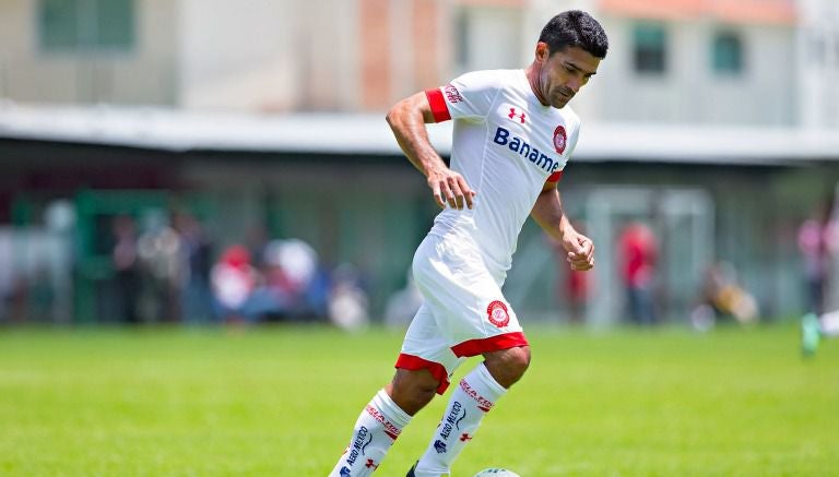 Sinha, en un partido con el Toluca