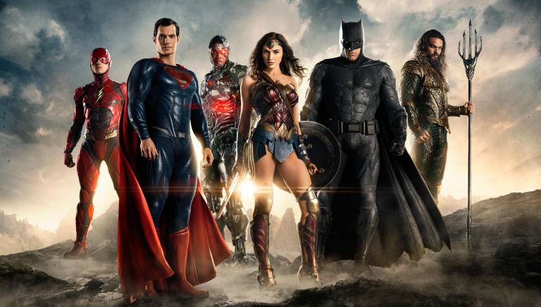 Cartel promocional de Justice League