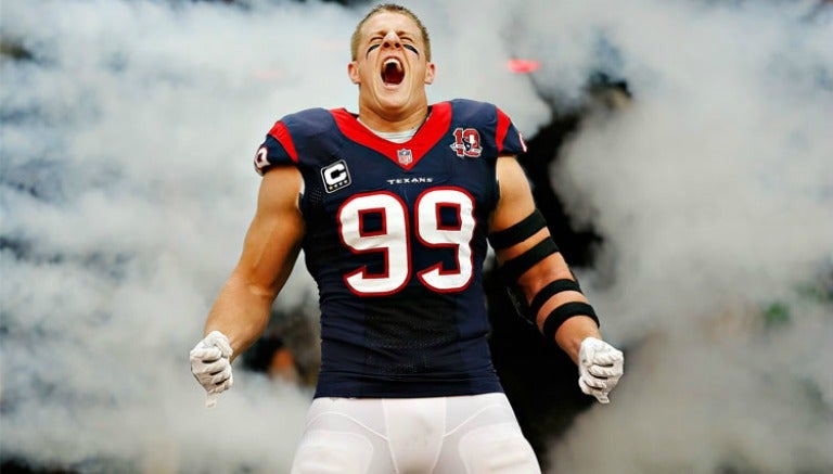 J.J Watt, previo a un encuentro de los Texanos