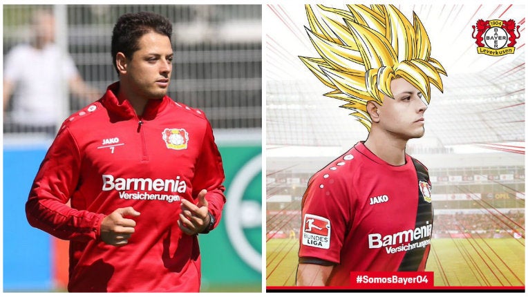 Chicharito es transformado en Super Saiyajin