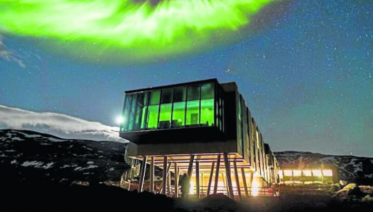 Este hotel ofrece una espectacular vista al cielo