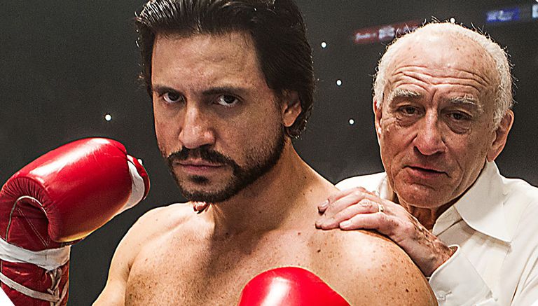 Édgar Ramírez junto a Robert De Niro en 'Hands of Stone'