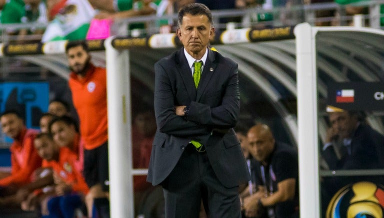 Osorio observa el duelo contra Chile