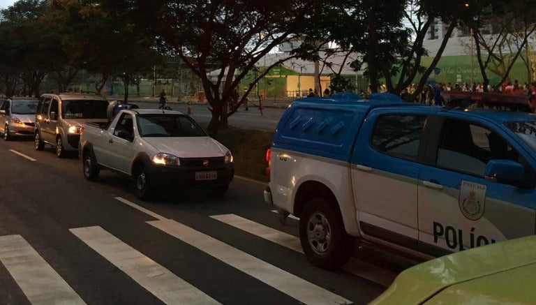 Tránsito en los alrededores de la Villa Olímpica