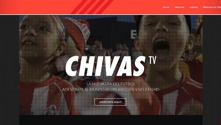 Así luce Chivas TV