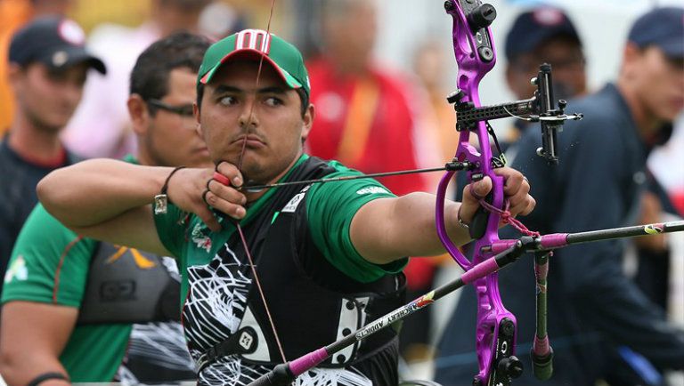 Ernesto Boardman durante una sesión