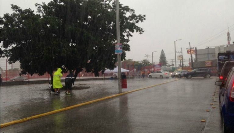 El mal clima afectando las inmediaciones del Luis 'Pirata' Fuente