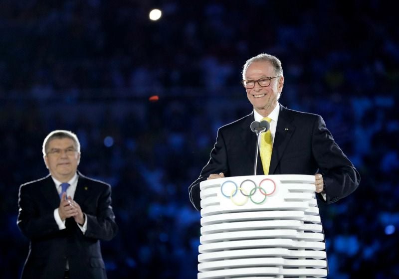 Carlos Nuzman, durante su discurso en Maracaná