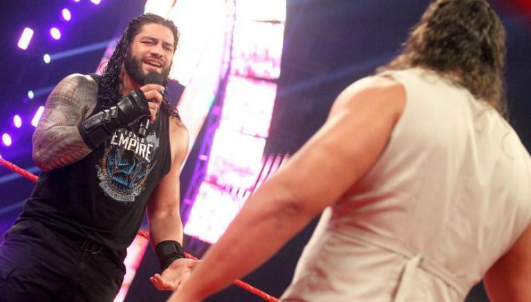 Roman Reigns y Rusev, frente a frente en Raw