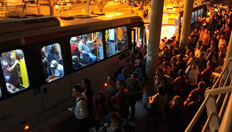 El transporte que se utiliza en los Juegos Olímpicos