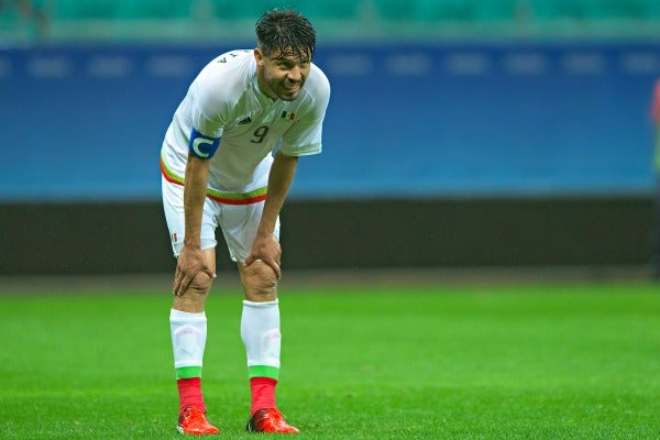 Oribe durante el juego frente a Alemania en Río 2016