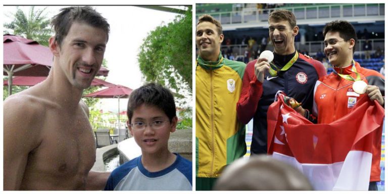 Phelps y Schooling en el año 2008