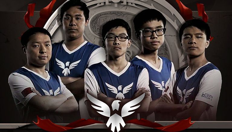 El equipo Wings Gaming, ganador de The International 6