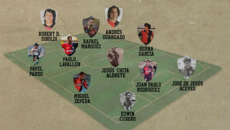 Once ideal del Centenario del Atlas