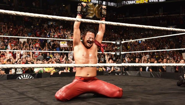 Shinsuke Nakamura levanta el título de NXT