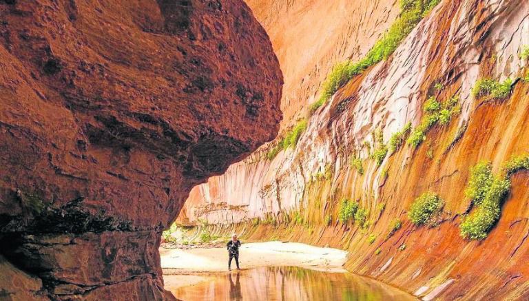 Las entrañas del Cañón Buckskin Gulch