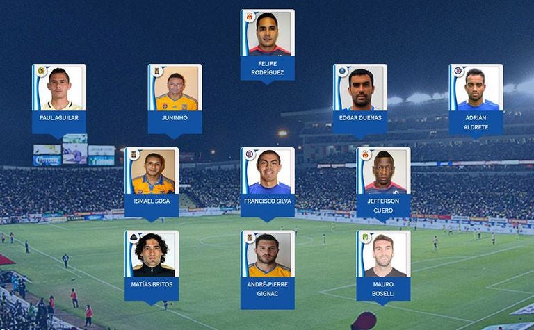 Once ideal de la Jornada 6