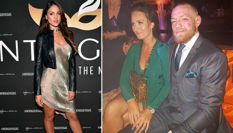 Eiza González asistió a la fiesta de Conor McGregor