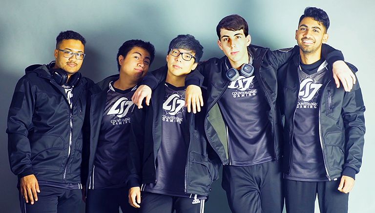 El equipo CLG, durante una competencia