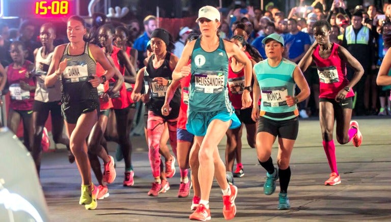 La categoría femenina en el Maratón CDMX