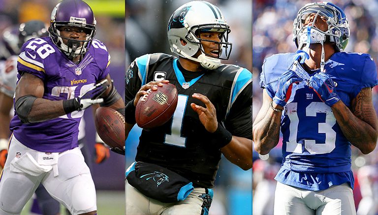 Peterson, Newton, Odell, los más buscados en el Fantasy