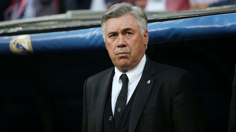 Ancelotti, en un encuentro del cuadro merengue