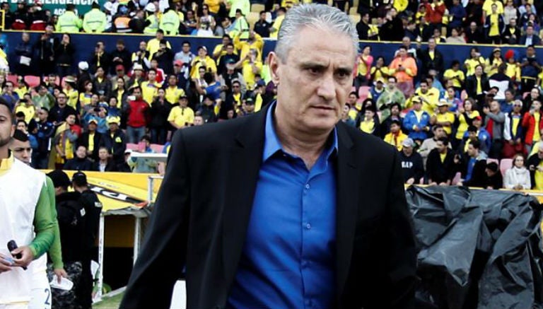 Tite después del juego de Brasil