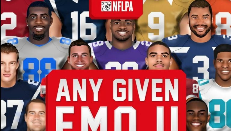 Any Given Emoji, app para descargar imágenes de jugadores de la NFL