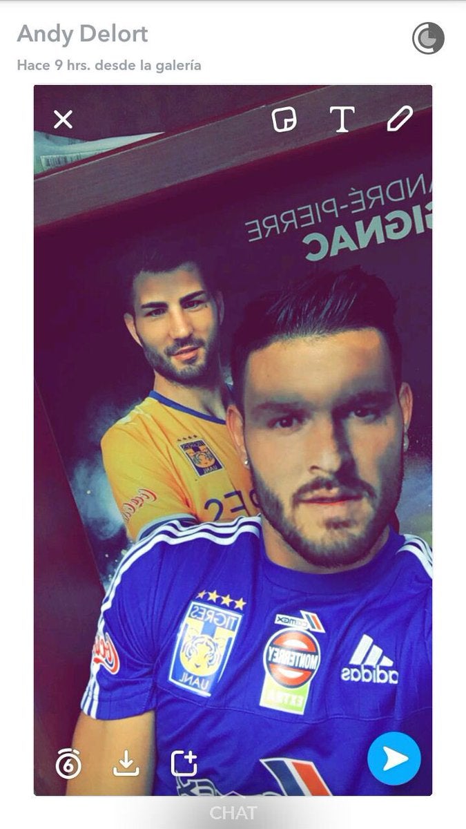 Delort muestra admiración por Gignac