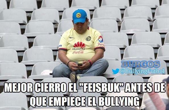 Meme del bullying sobre las Águilas