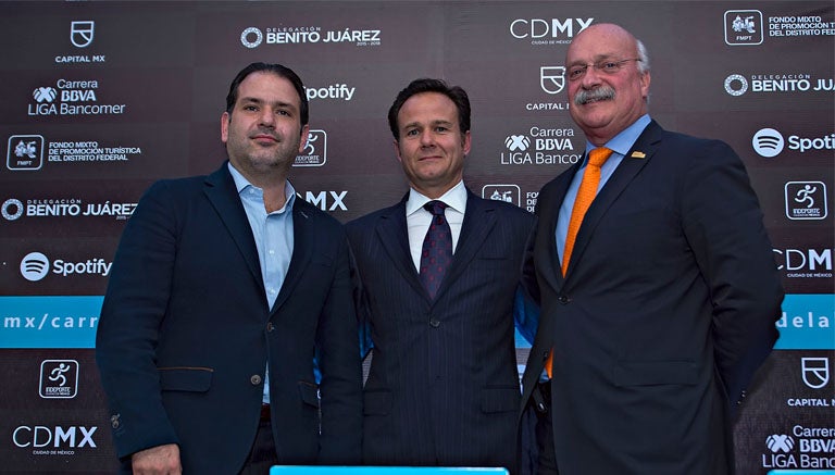 Presentación oficial de la Primera Carrera Liga Bancomer MX