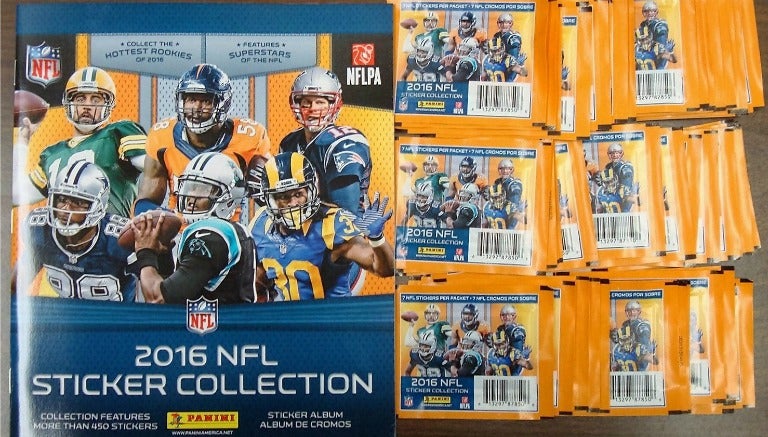 Álbum Panini de la temporada 2016 de la NFL