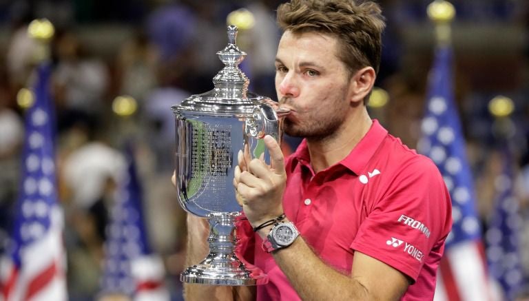 Wawrinka besa el trofeo del US Open