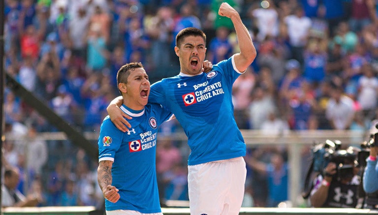  Francisco Silva celebrando anotación frente al América