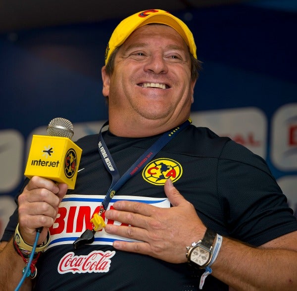 Miguel Herrera en su etapa como DT de América