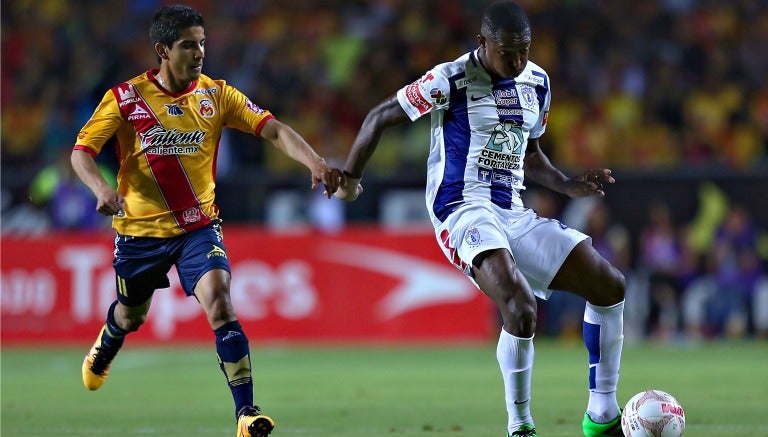 Jorge Zárate y Oscar Murillo, en partido de la J14 del Clausura 2016