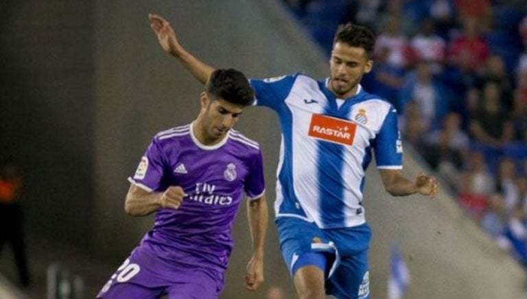 Diego Reyes en la zaga del Espanyol