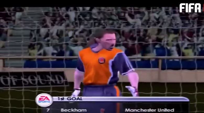 Los porteros solían molestarse cuando se anotaba en FIFA 2002