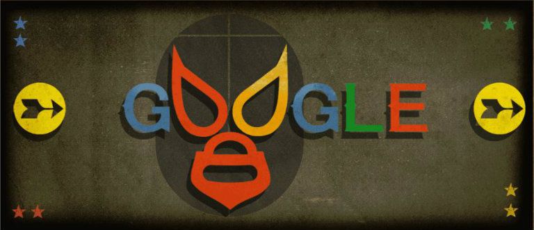 Doodle de El Santo por el 99 aniversario de su nacimiento