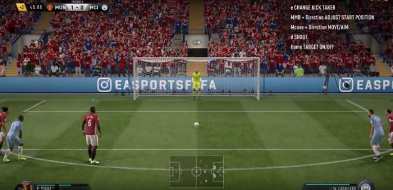 Así se ven los penaltis en FIFA 17